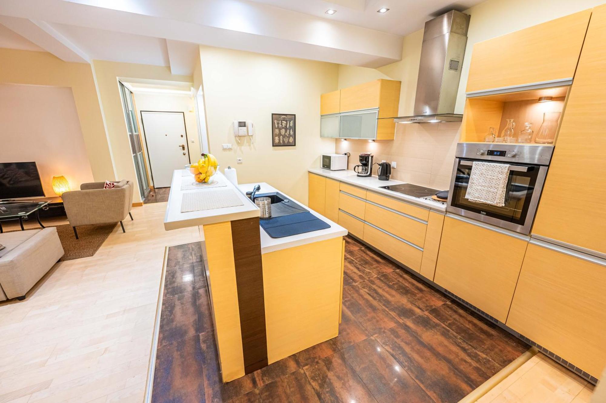 And Specious Two Bedrooms In The Old Town Apartment